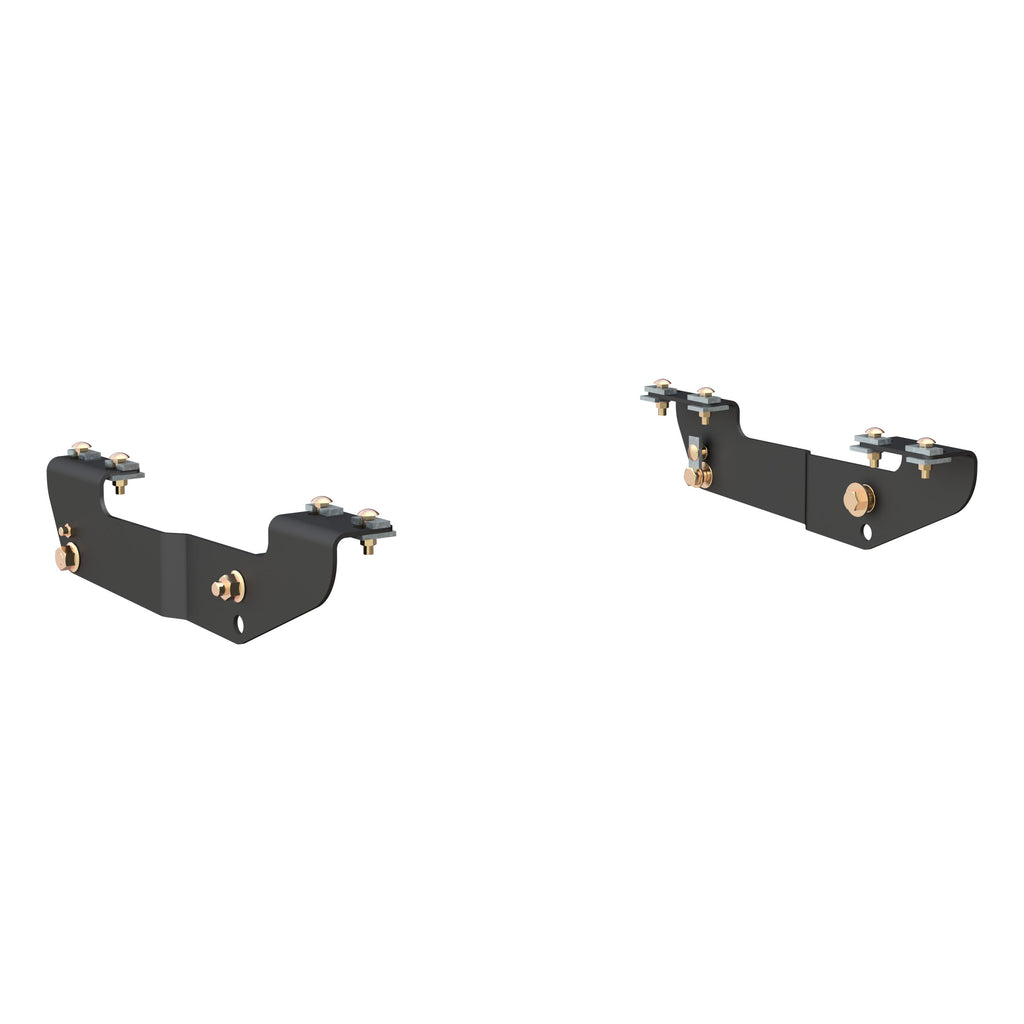 CURT 16418 Custom 5th Wheel Brackets, Select Silverado, Sierra 1500, 2500, 3500, HD