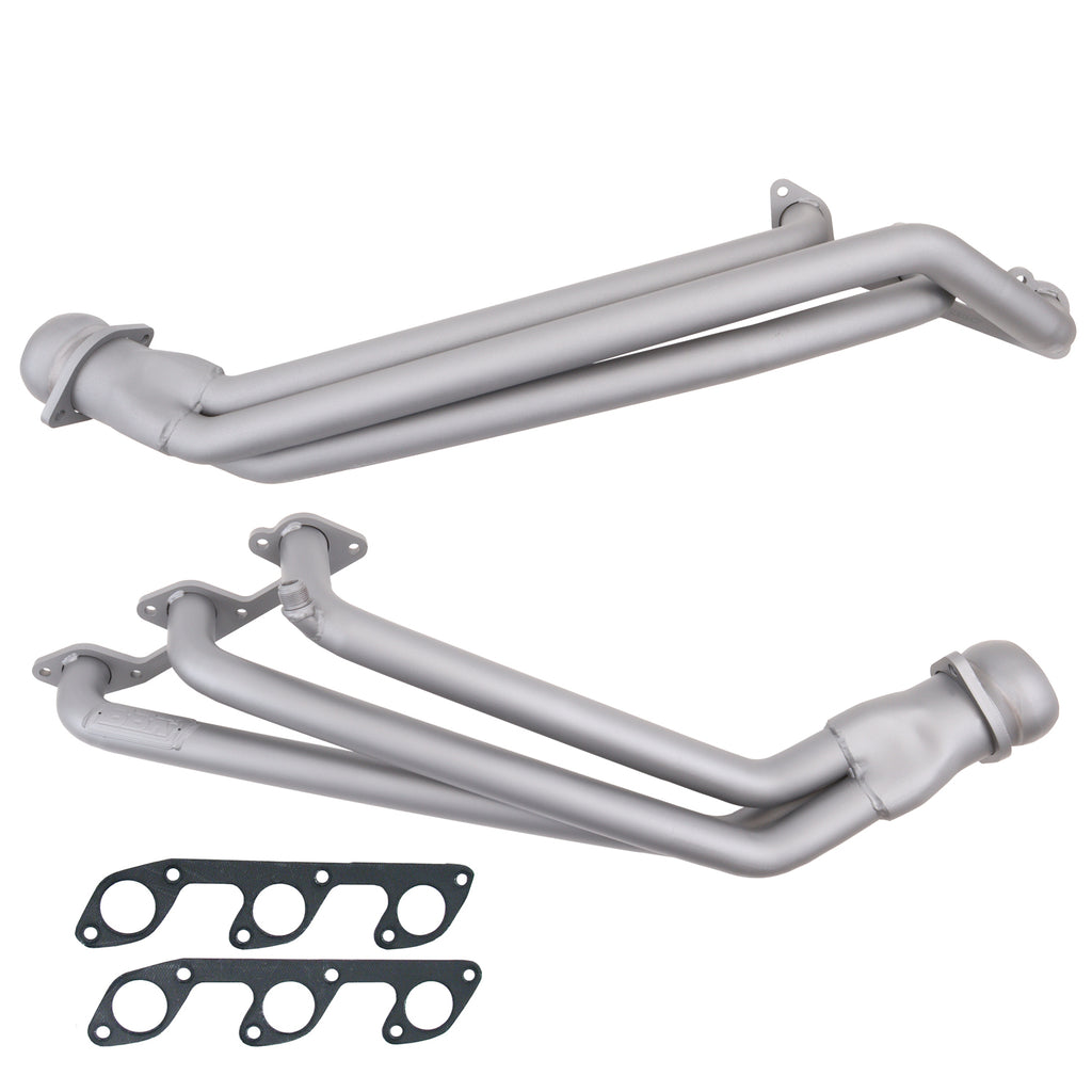BBK Performance Parts 1643 2005-2010 FORD MUSTANG V6 1-5/8 LONG TUBE HEADERS (TITANIUM CERAMIC) for Select Ford Mustang