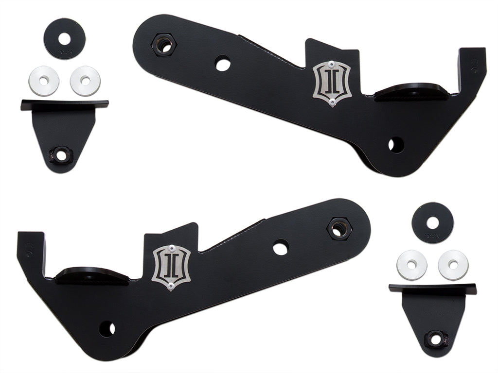 ICON Vehicle Dynamics 164504 17-22 FSD 4 LINK FRAME BRACKET KIT for Select Ford F-250 Super Duty, Ford F-350 Super Duty