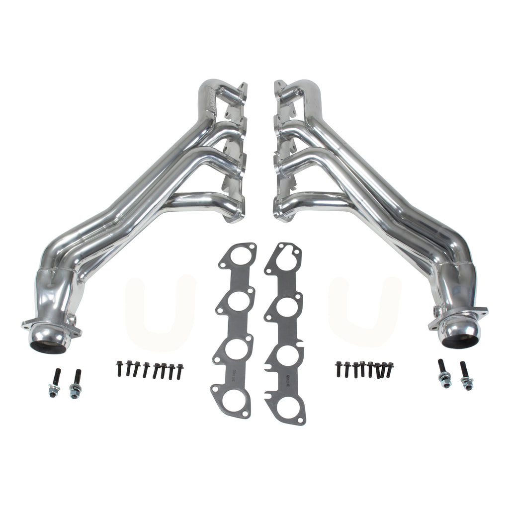 BBK Performance Parts 16470 2005-08 DODGE 5.7 CHALL/ CHAR 300 HEMI LONG TUBES (POLISHED SILVER CERAMIC) for Select Chrysler 300, Dodge Challenger, Dodge Charger, Dodge Magnum