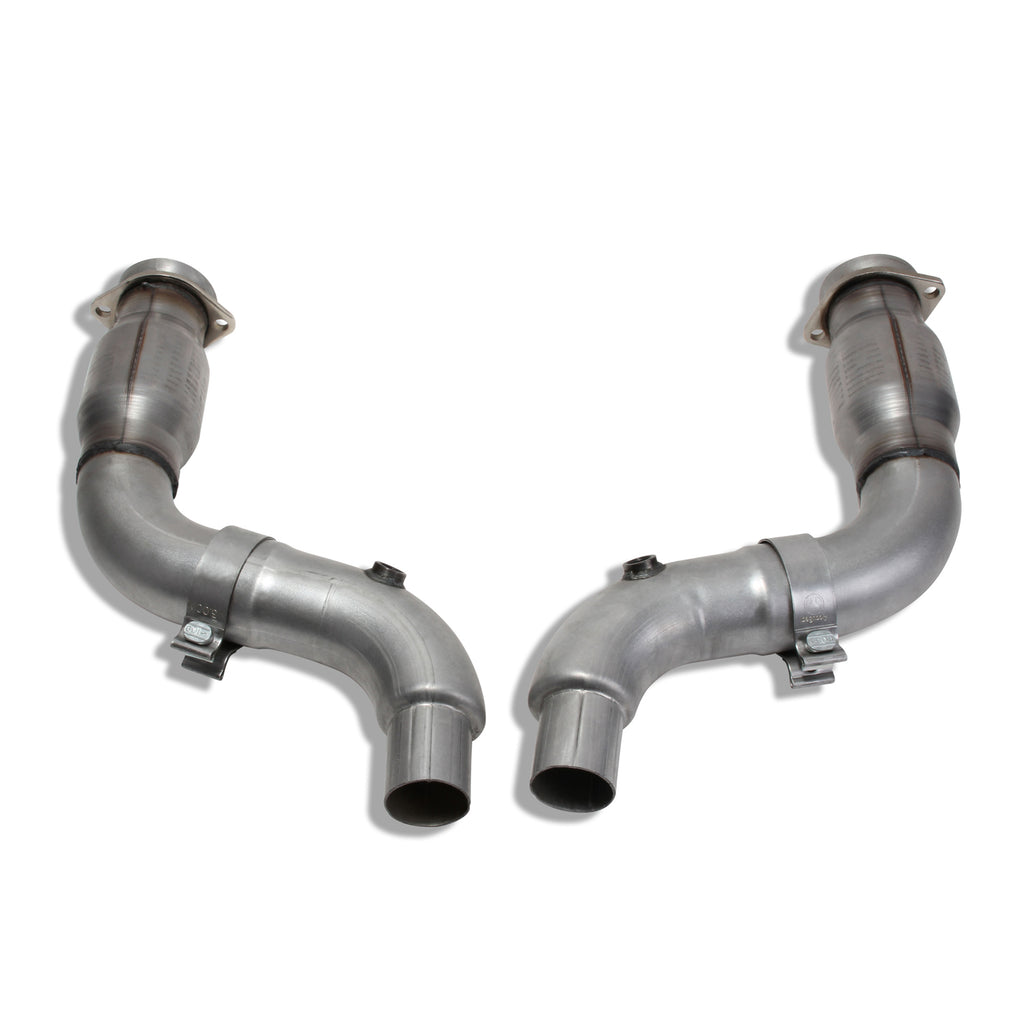 BBK Performance Parts 16481 2006-2024 Dodge 6.1L 6.2L 6.4L CHALL CHARG HELLCAT SHORT MID PIPE W/Cats for Select Chrysler 300, Dodge Challenger, Dodge Charger, Dodge Magnum