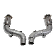 Load image into Gallery viewer, BBK Performance Parts 16481 2006-2024 Dodge 6.1L 6.2L 6.4L CHALL CHARG HELLCAT SHORT MID PIPE W/Cats for Select Chrysler 300, Dodge Challenger, Dodge Charger, Dodge Magnum