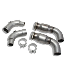 Load image into Gallery viewer, BBK Performance Parts 16481 2006-2024 Dodge 6.1L 6.2L 6.4L CHALL CHARG HELLCAT SHORT MID PIPE W/Cats for Select Chrysler 300, Dodge Challenger, Dodge Charger, Dodge Magnum