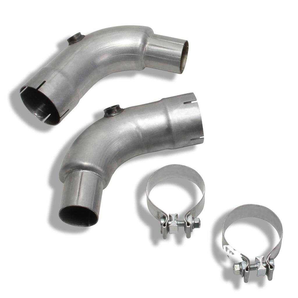 BBK Performance Parts 16481 2006-2024 Dodge 6.1L 6.2L 6.4L CHALL CHARG HELLCAT SHORT MID PIPE W/Cats for Select Chrysler 300, Dodge Challenger, Dodge Charger, Dodge Magnum