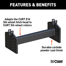 Load image into Gallery viewer, CURT 16505 E16 5th Wheel Hitch Head Adapter