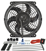 Load image into Gallery viewer, Derale 16510 10" Tornado Electric Puller Fan, Premium Mounting Kit