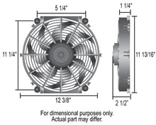 Load image into Gallery viewer, Derale 16512 12" Tornado Electric Puller Fan, Premium Mounting Kit