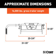 Load image into Gallery viewer, CURT 16515 E16 5th Wheel Hitch Head