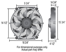Load image into Gallery viewer, Derale 16516 16" Tornado Electric Puller Fan, Premium Mounting Kit