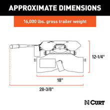 Load image into Gallery viewer, CURT 16520 A16 5th Wheel Hitch Head