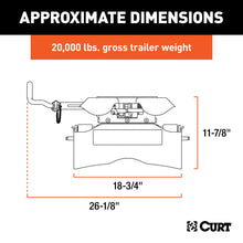 Load image into Gallery viewer, CURT 16530 Q20 5th Wheel Hitch Head