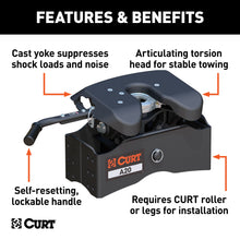 Load image into Gallery viewer, CURT 16540 A20 5th Wheel Hitch Head