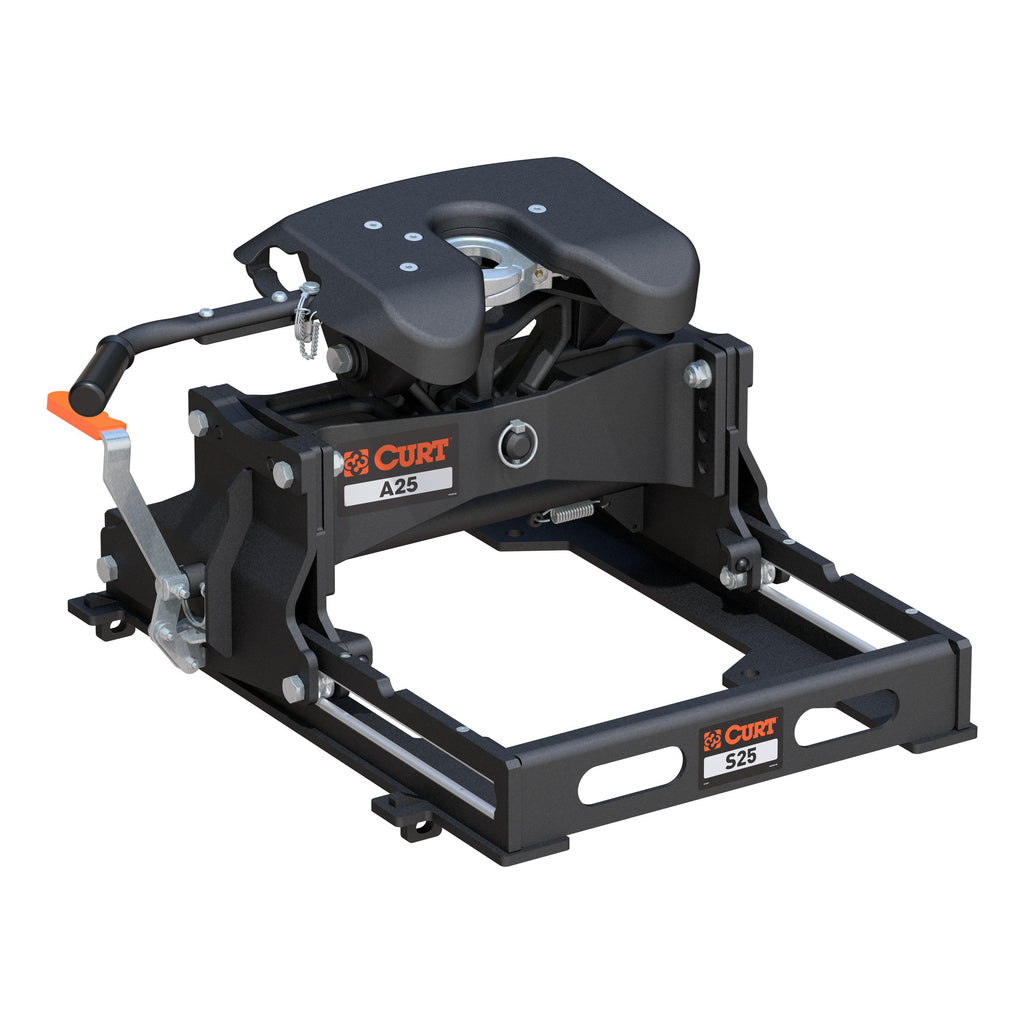 CURT 16551 A25 Sliding 5th Wheel Hitch, 25,000 lbs.