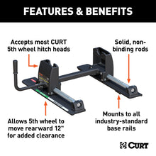 Load image into Gallery viewer, CURT 16570 R24 5th Wheel Roller, 24,000 lbs.