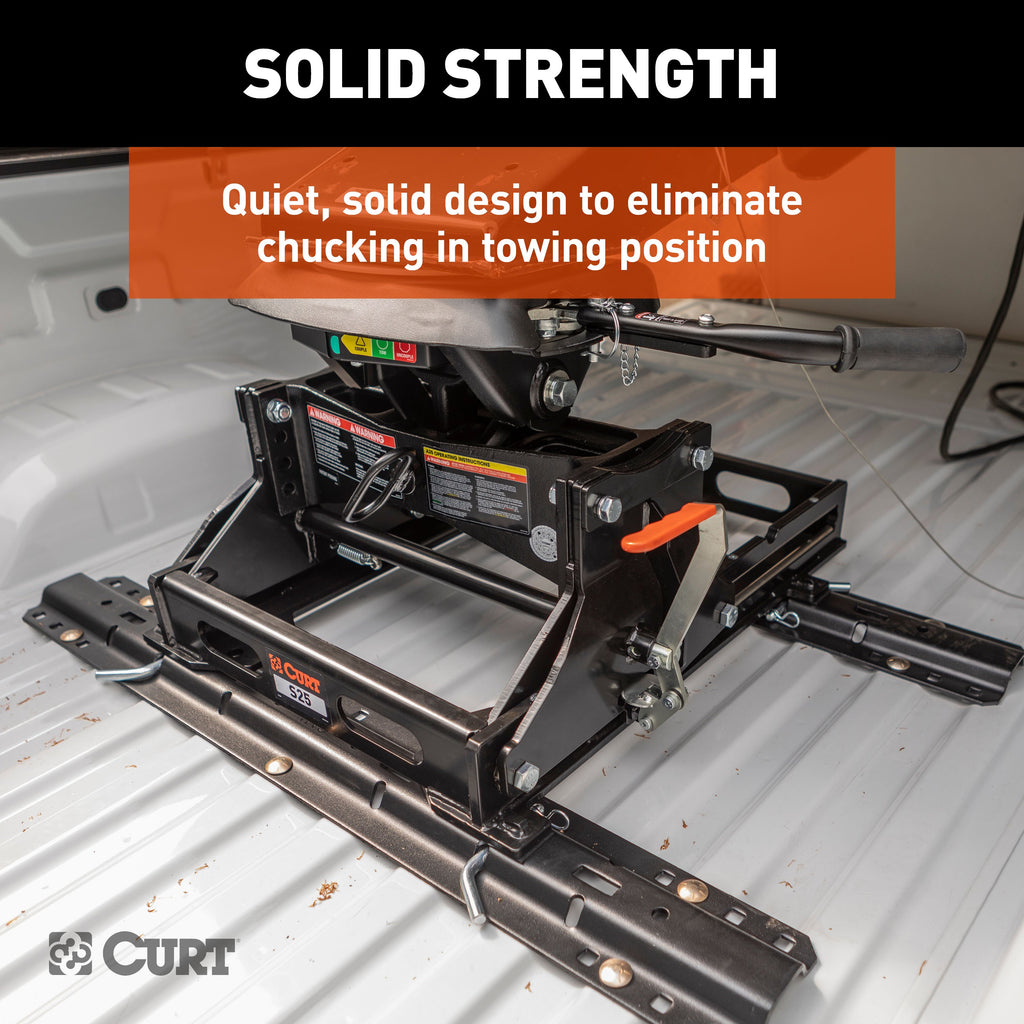 CURT 16574 S25 5th Wheel Slider, 25,000 lbs.