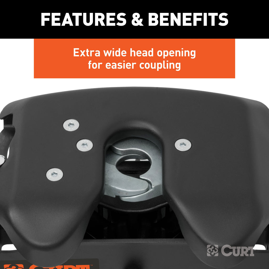 CURT 16580 A25 5th Wheel Hitch Head
