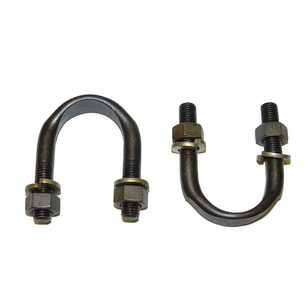 Omix 16582.02 Yoke U-Bolt Kit for Select Jeep CJ3, Jeep CJ5, Jeep CJ6, Jeep CJ7, Jeep Cherokee, Jeep Grand Cherokee, Jeep Scrambler, Jeep TJ, Jeep Willys, Jeep Wrangler, Willys MB