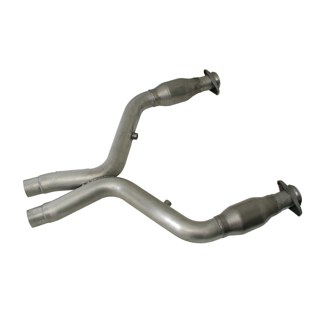 BBK Performance Parts 1658 2011-2014 MUSTANG GT 3.0 SHORT MID X PIPE W/ CATALYTIC CONVERTERS for Select Ford Mustang