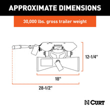 Load image into Gallery viewer, CURT 16590 A30 5th Wheel Hitch Head
