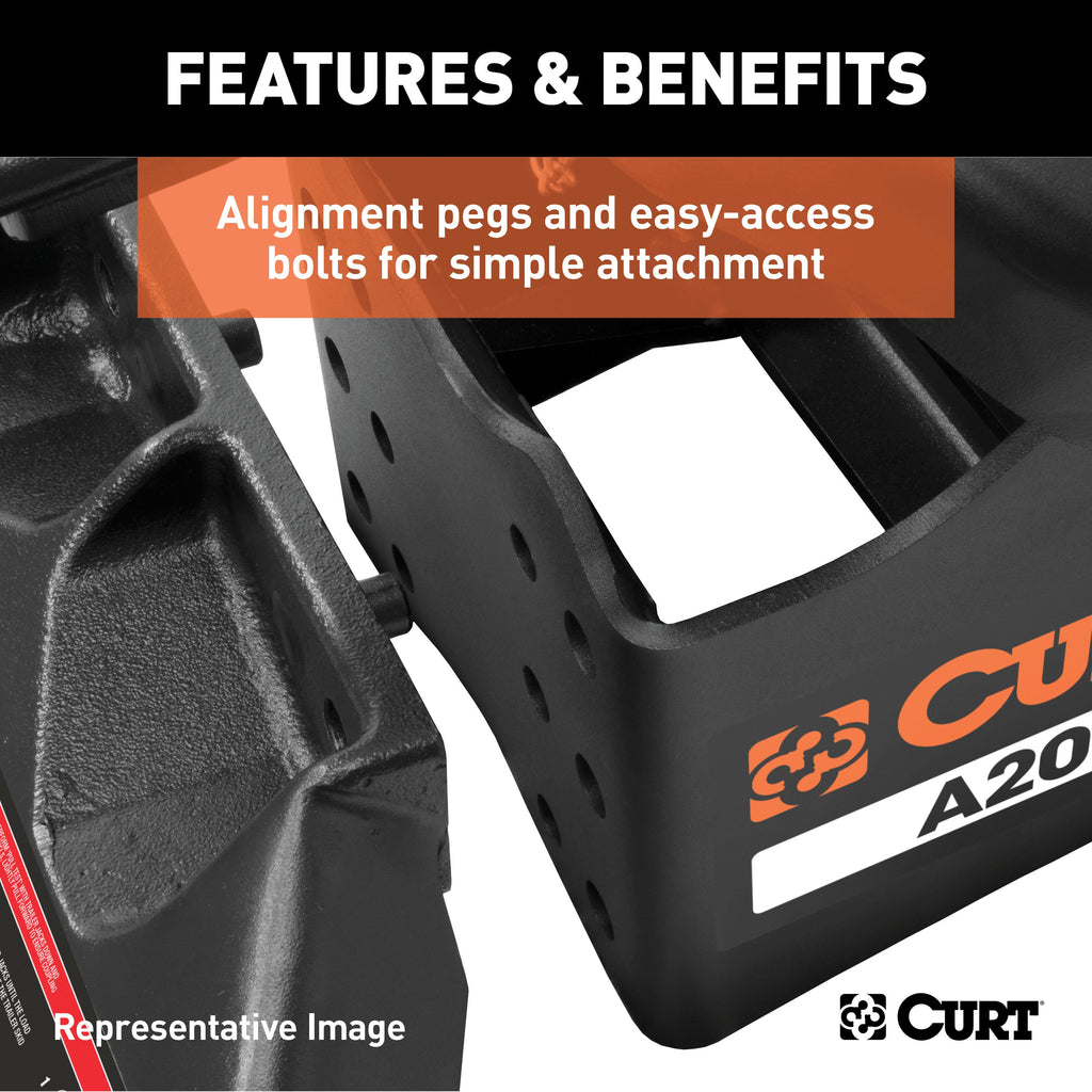 CURT 16590 A30 5th Wheel Hitch Head