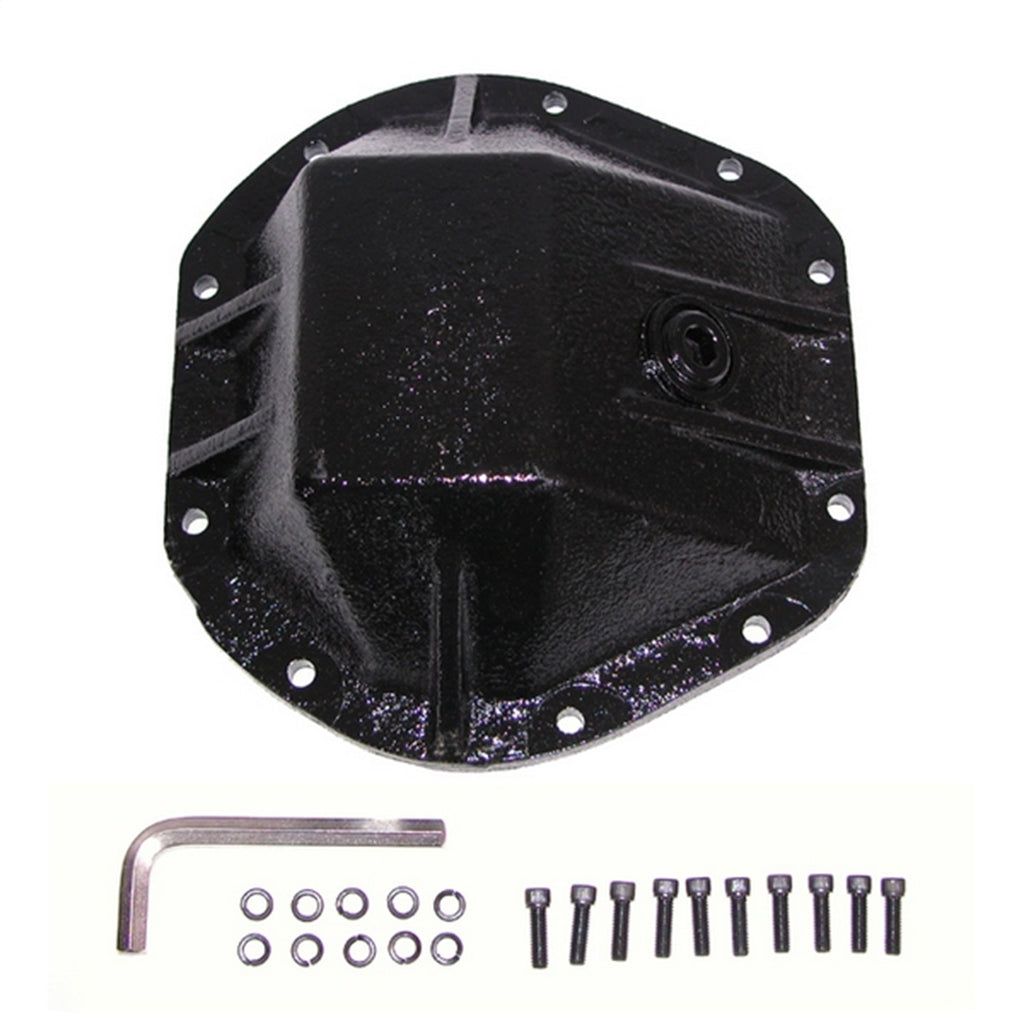 Rugged Ridge 16595.44 Heavy Duty Differential Cover for Select Jeep CJ5, Jeep CJ7, Jeep Cherokee, Jeep Comanche, Jeep Commando, Jeep Grand Cherokee, Jeep Grand Wagoneer, Jeep J10, Jeep J20, Jeep Jeepster, Jeep TJ, Jeep Wagoneer, Jeep Willys, Jeep