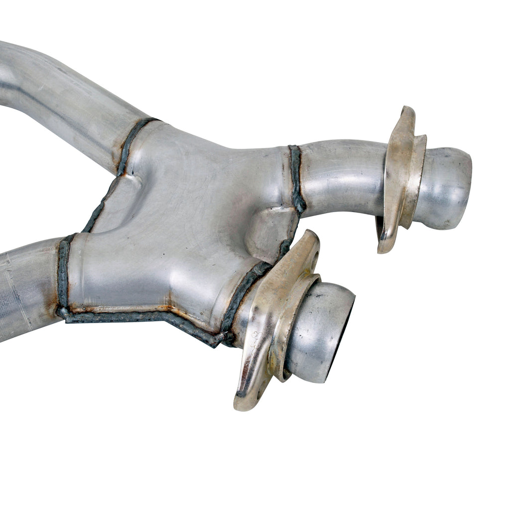 BBK Performance Parts 1659 1979-1993 MUSTANG 5.0 2.5 SHORT MID X PIPE W/CONVERTERS for Select Ford Mustang