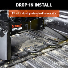 Load image into Gallery viewer, CURT 16612 CrossWing 5th Wheel Safety Chain Assembly with Rail Anchors
