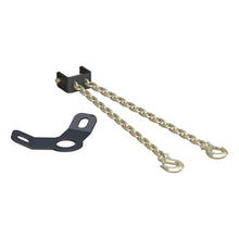 Load image into Gallery viewer, CURT 16614 CrossWing 5th Wheel Safety Chain Assembly with Gooseneck Anchor Plate