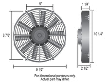 Load image into Gallery viewer, Derale 16619 9" Tornado Electric Puller Fan, Standard Mounting Kit