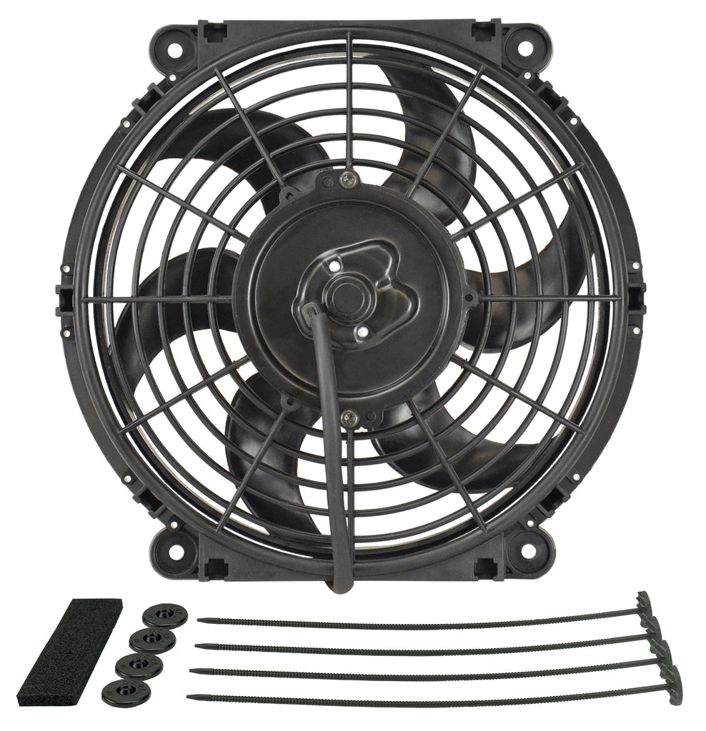 Derale 16620 10" Tornado Electric Puller Fan, Standard Mounting Kit for Select Jeep Cherokee
