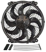Load image into Gallery viewer, Derale 16624 14" Tornado Electric Puller Fan, Standard Mounting Kit for Select Acura CL, Acura MDX, Acura RDX, Acura RL, Acura RLX, Acura TL, Acura TSX, Audi A4, Audi A5 Quattro, Audi A6, Audi A7 Quattro, Audi Q7, BMW X5, Buick Allure, Buick Century,