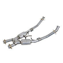 Load image into Gallery viewer, BBK Performance Parts 1663 1994-1995 MUSTANG 5.0 2.5 FULL X PIPE W/CONVERTERS for Select Ford Mustang