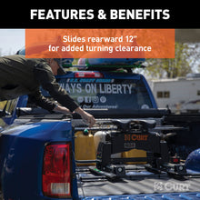 Load image into Gallery viewer, CURT 16646 Q24 Sliding 5th Wheel Hitch with Rails; 24;000 lbs. - Truck Part Superstore