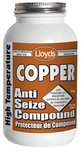 Lloyds 66801 Copper Antiseize Compound, 236 mL