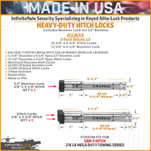 Load image into Gallery viewer, GEN-Y Hitch GH-103915 InfiniteRule Security Lock