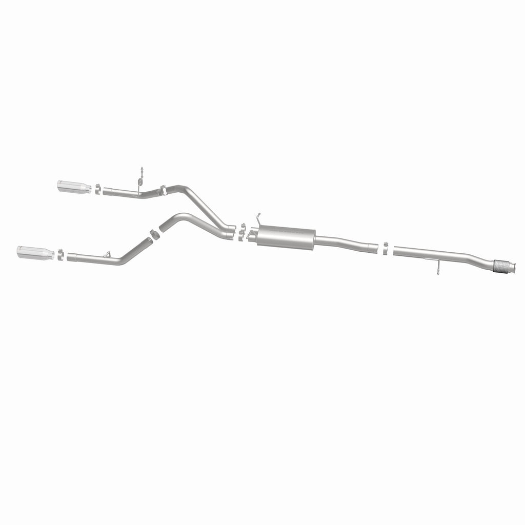MagnaFlow Exhaust Products 15268 Street Series Polished Cat-Back System for Select Chevrolet Silverado 1500, Chevrolet Silverado LD, GMC Sierra 1500, GMC Sierra Limited