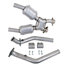 Load image into Gallery viewer, BBK Performance Parts 1670 1999-2004 MUSTANG 4.6L FULL 2.5 X PIPE W/CONVERTERS for Select Ford Mustang