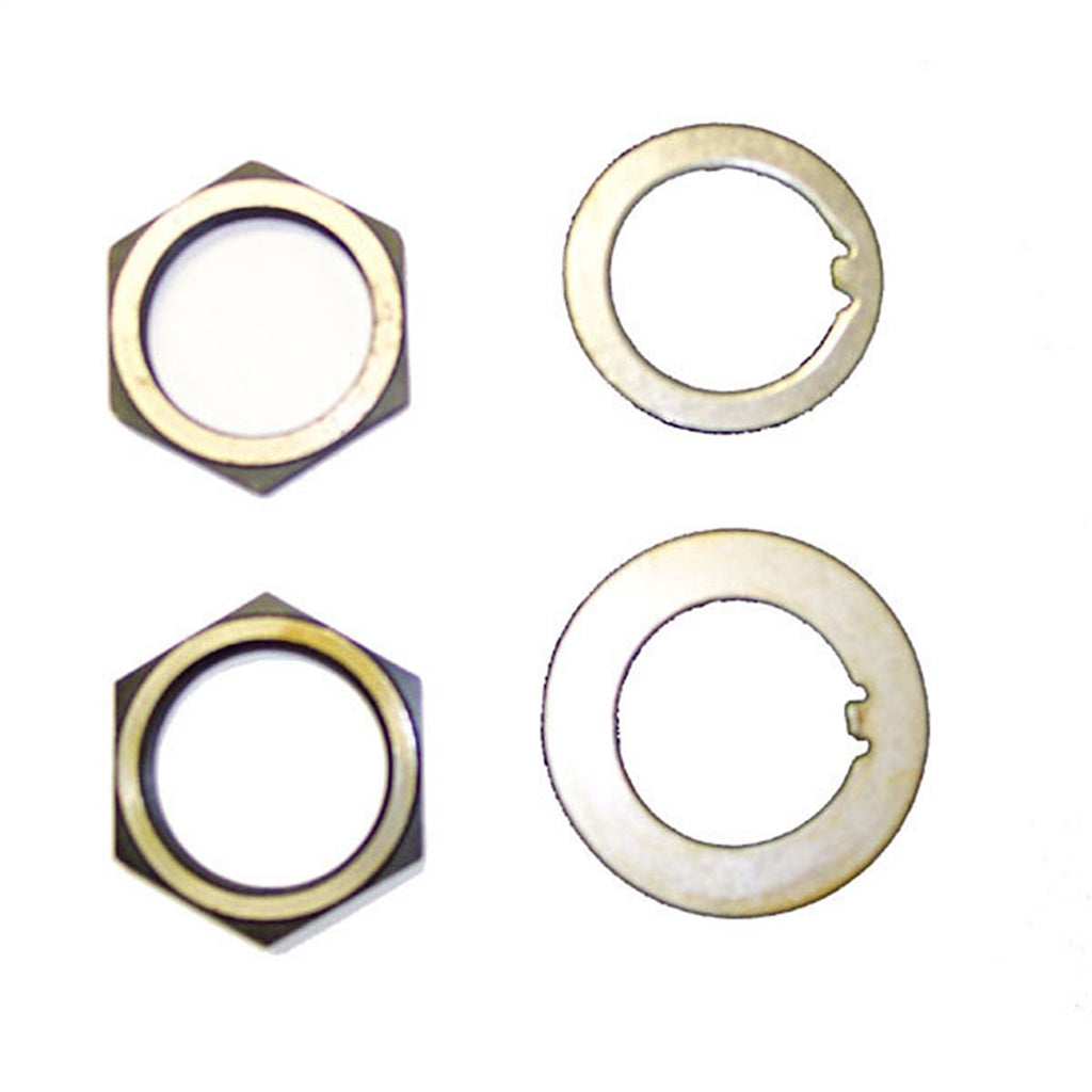 Omix 16710.01 Spindle Nut And Washer Kit for Select Jeep CJ3, Jeep CJ5, Jeep CJ6, Jeep CJ7, Jeep Scrambler, Jeep Willys, Willys MB