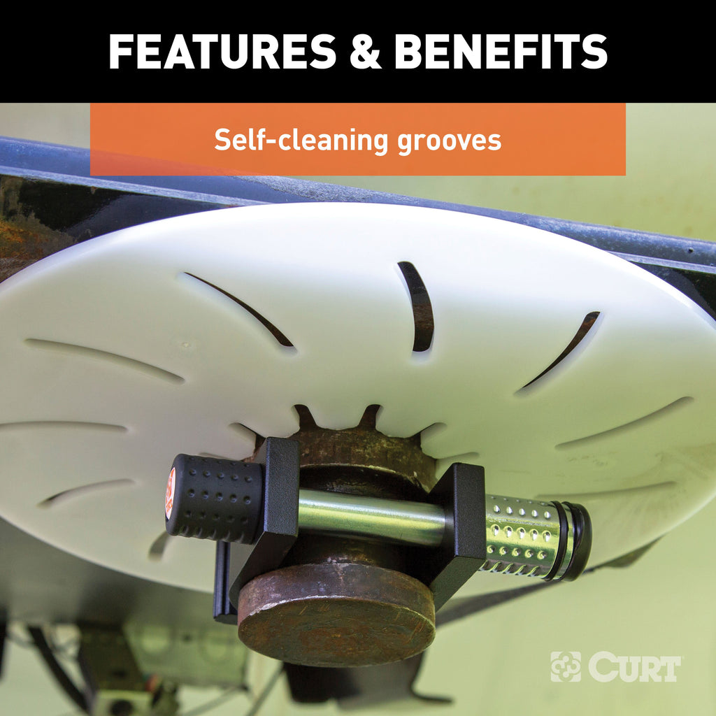 CURT 16722 12" 5th Wheel Lube Plate