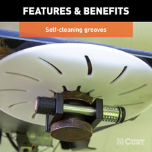 Load image into Gallery viewer, CURT 16722 12" 5th Wheel Lube Plate