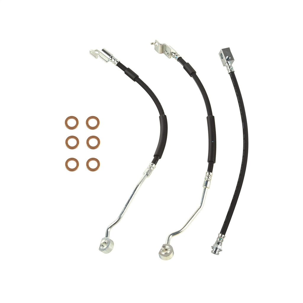 Omix 16733.62 Brake Hose Kit for Select Jeep Wrangler