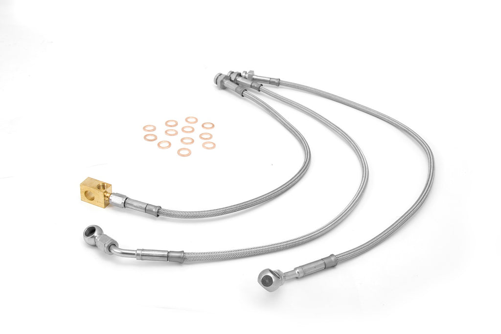 Rugged Ridge 16735.09 Brake Hose Kit for Select Jeep Cherokee
