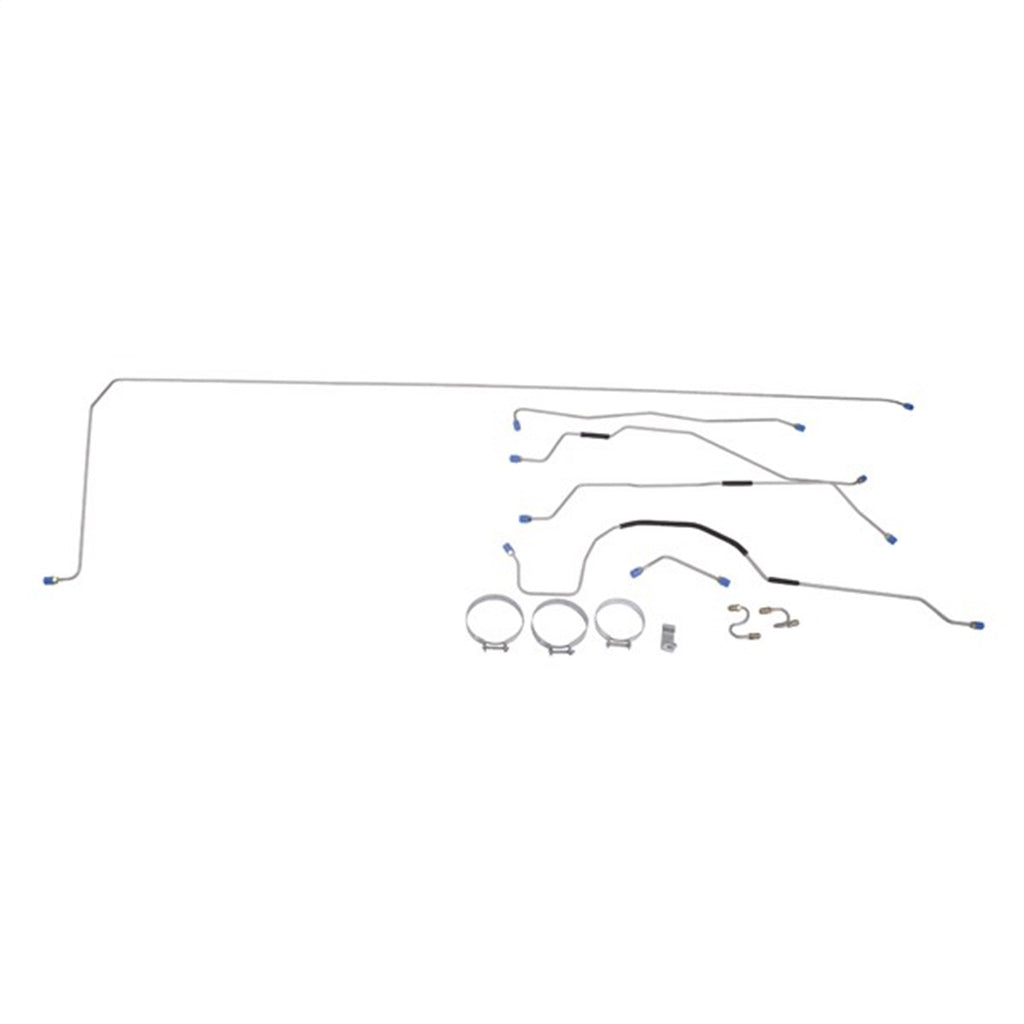 Omix 16737.05 Steel Brake Line Set for Select Jeep CJ5, Jeep Willys