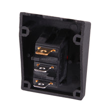 Load image into Gallery viewer, Derale 16740 Lighted Manual Rocker Type Electric Fan On/Off Switch, 3-pole 12v