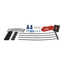 Load image into Gallery viewer, Derale 16745 Electric Fan Mounting Kit, Plastic Rods Clips and Manual On/Off Switch w/ Wiring
