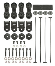 Load image into Gallery viewer, Derale 16746 Premium High Output RAD Fan Mnt. Kit w/ Ratcheting Brackets / Nylon Rods / Clips