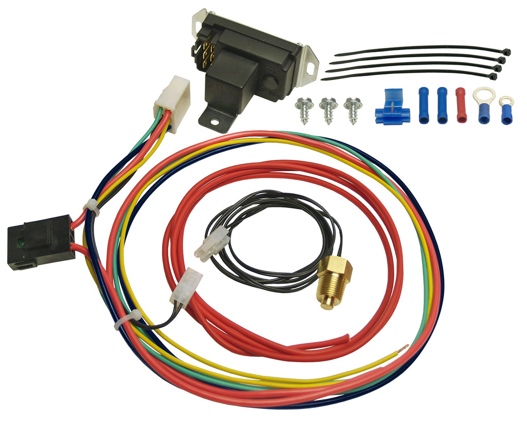 Derale 16749 Adjustable Electric Fan Controller, 3/8" NPT Thread In Probe for Select Acura CL, Acura ILX, Acura Integra, Acura Legend, Acura MDX, Acura RDX, Acura RL, Acura RLX, Acura RSX, Acura SLX, Acura TL, Acura TSX, Acura Vigor, Audi 5000, Audi 80,