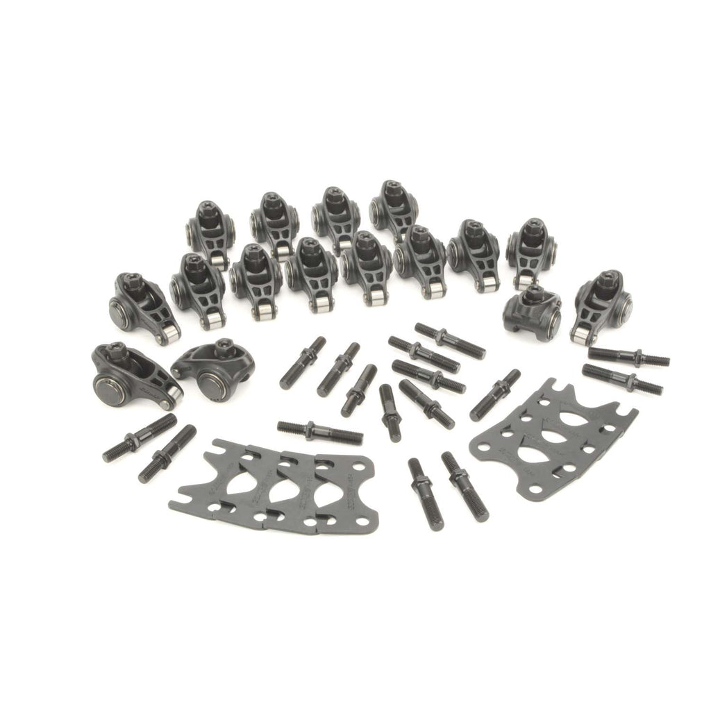 COMP Cams 16755-KIT Ultra Pro Magnum 1.8 Ratio Adjustable Rocker Arm Kit for GM LS1/LS6 for Select Buick Allure, Buick LaCrosse, Buick Rainier, Cadillac Escalade, Chevrolet Avalanche, Chevrolet Avalanche 1500, Chevrolet Cheyenne, Chevrolet Colorado,