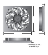 Load image into Gallery viewer, Derale 16818 Powerpack - High Output Single 17" Electric RAD Fan/Aluminum Shroud Kit