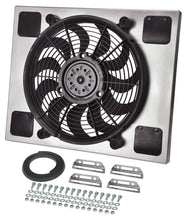 Load image into Gallery viewer, Derale 16820 Powerpack - High Output Single 14" Electric RAD Fan/Aluminum Shroud Kit